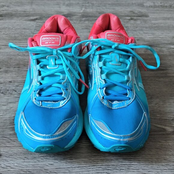 Brooks Shoes - Brooks Adrenaline GTS Running Exercise Shoes - Womens 11